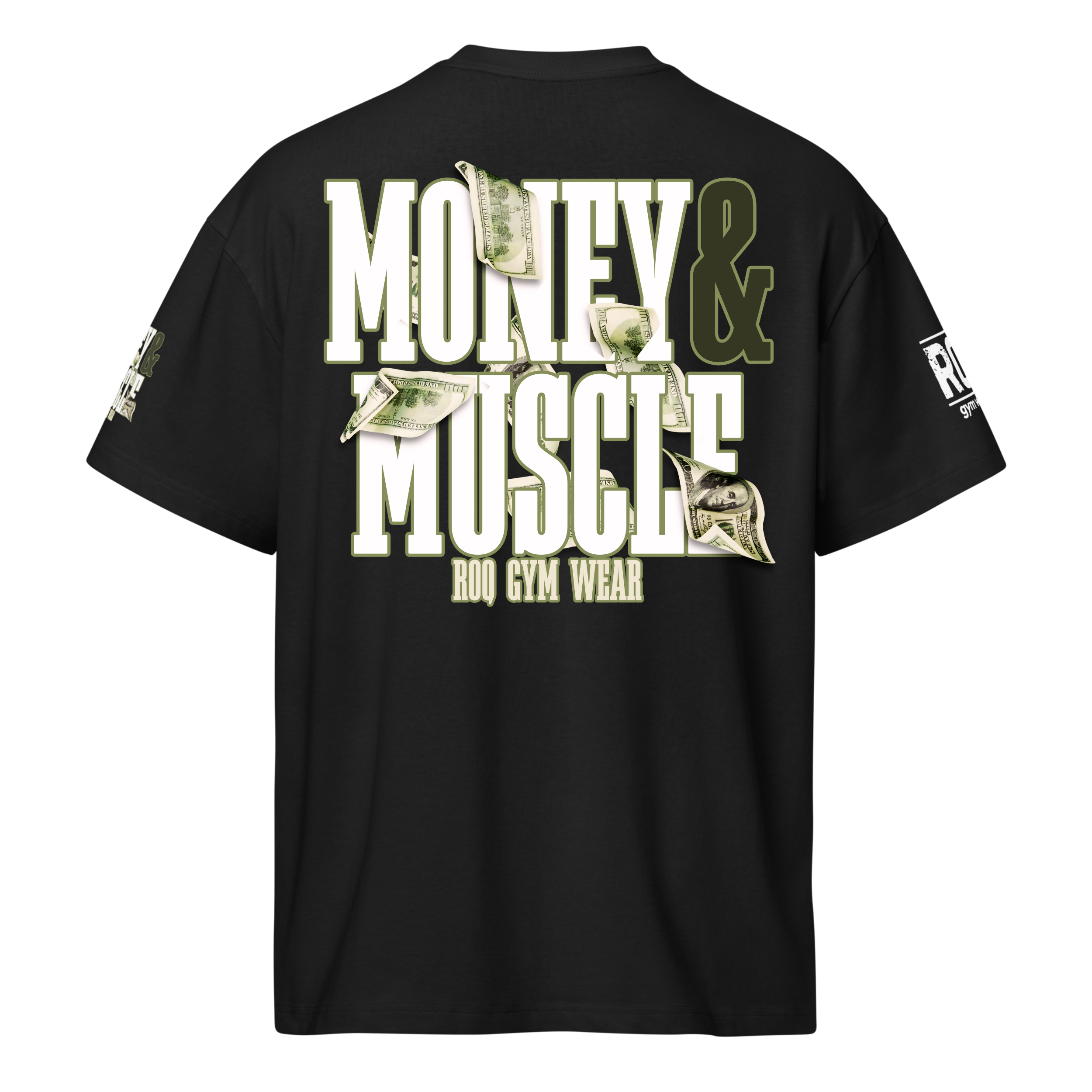 Money & Muscle - Oversized T-Shirt - Black