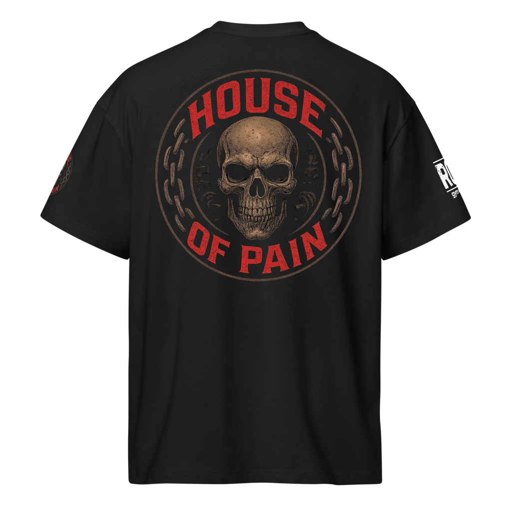 House Of Pain - Oversized T-Shirt - Black