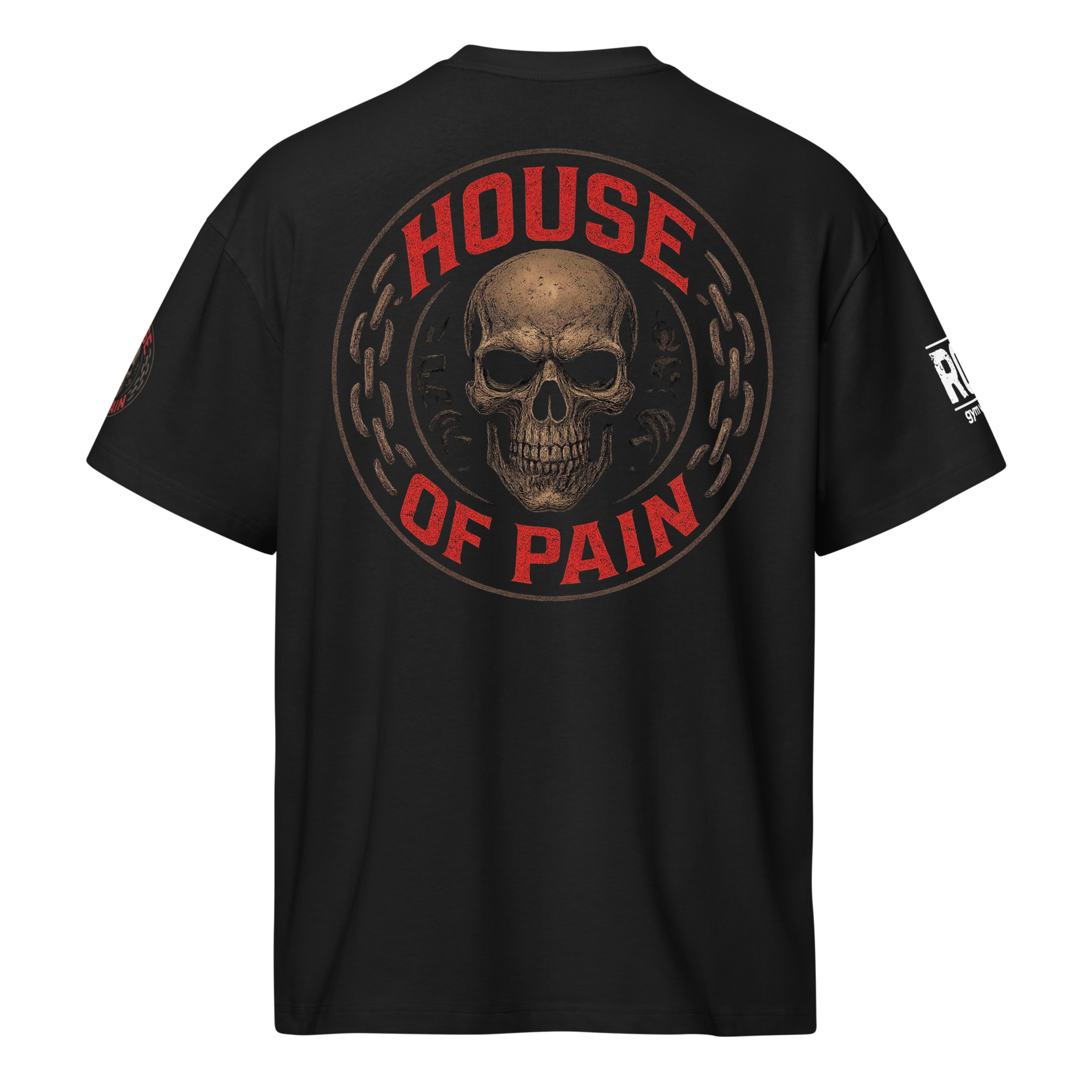 House Of Pain - Oversized T-Shirt - Black