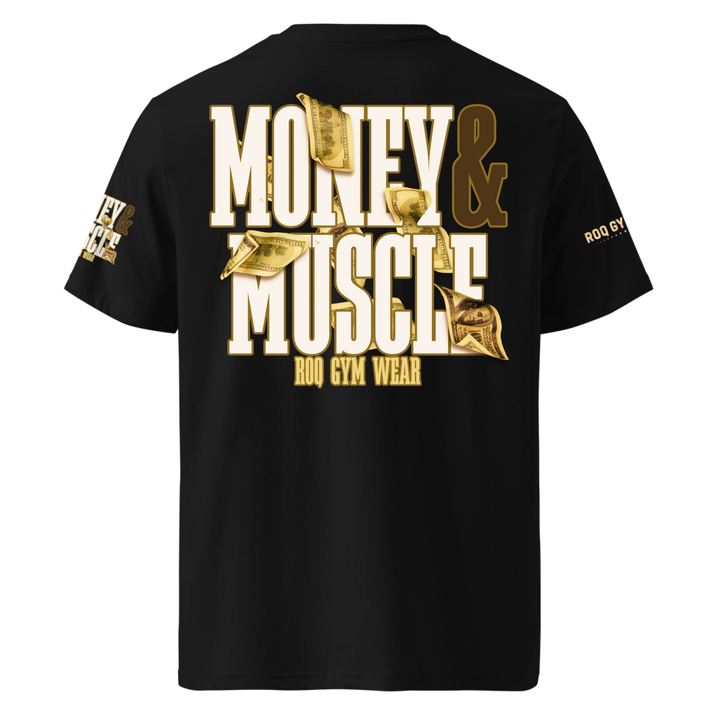 Money & Muscle - Regular T-Shirt - Black