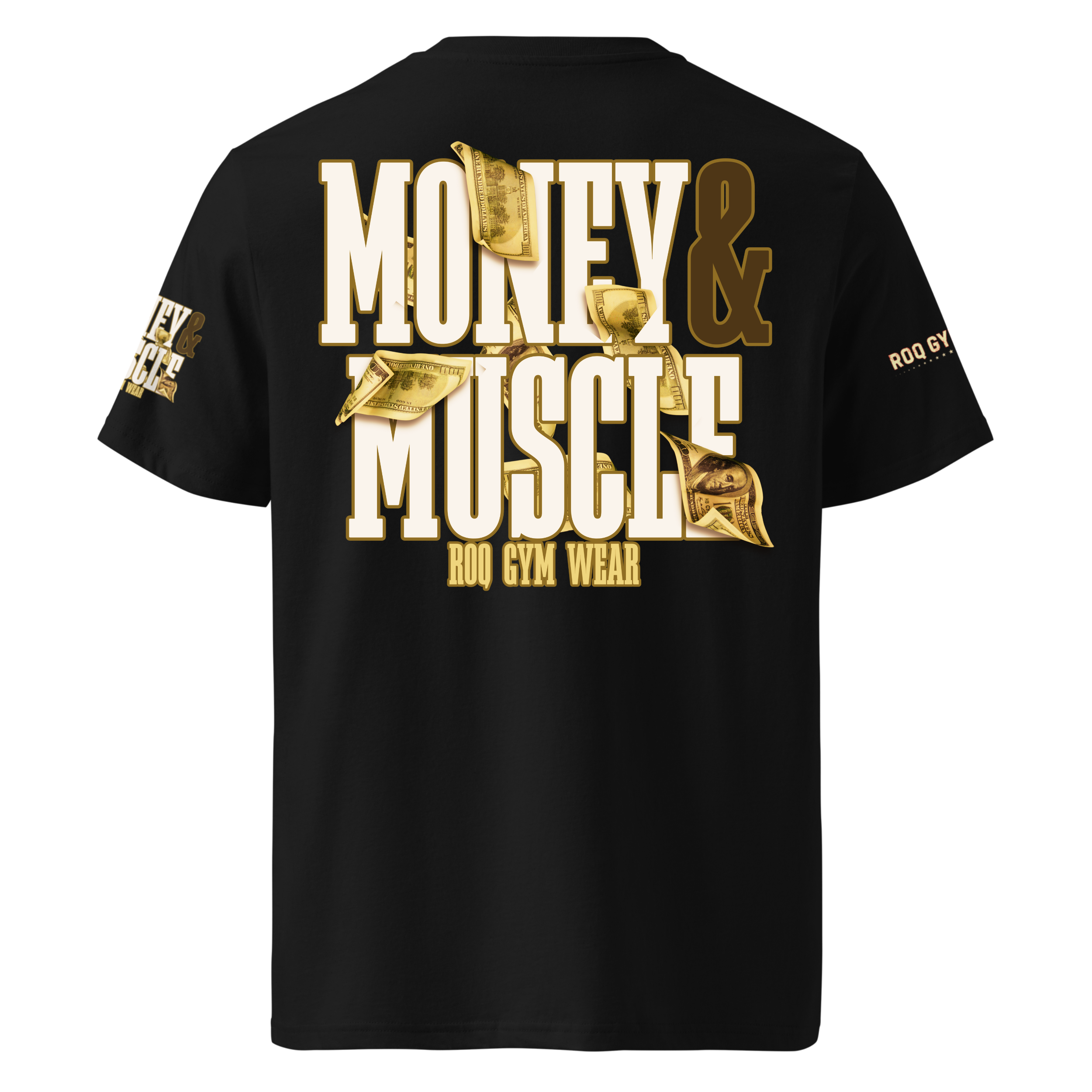 Money & Muscle - Regular T-Shirt - Black