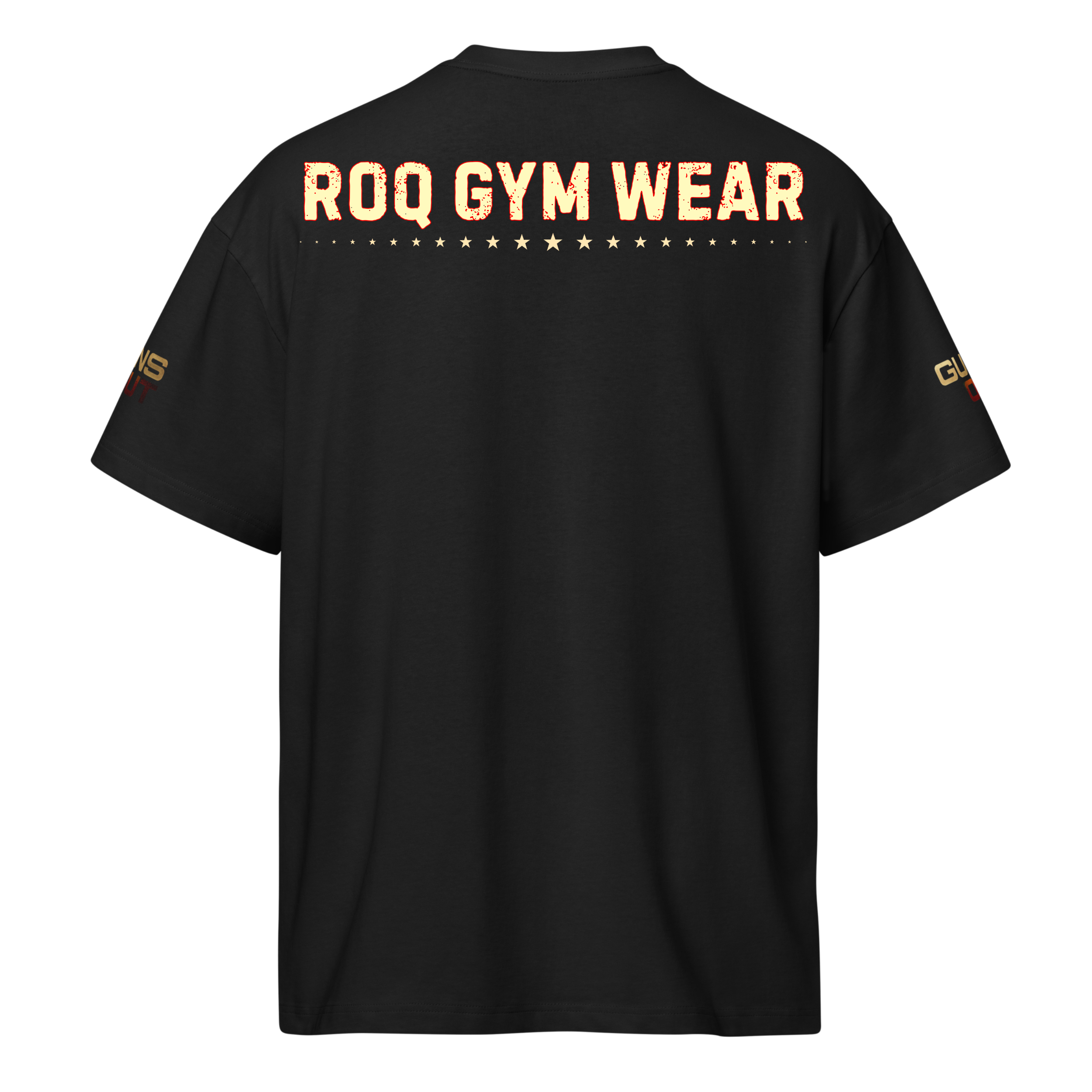 Guns Out - Oversized T-Shirt - Black