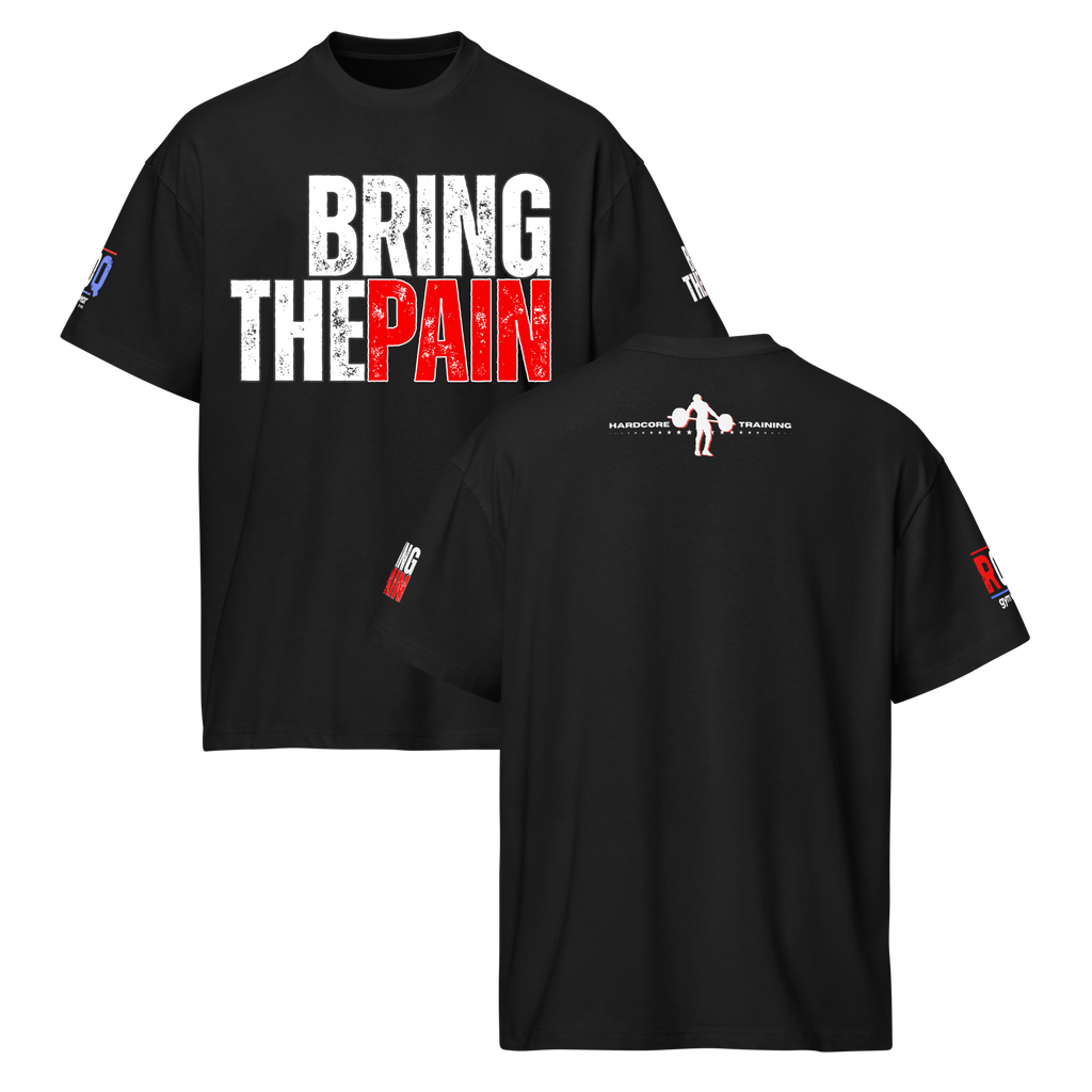 Bring The Pain - Oversized T-Shirt - Black
