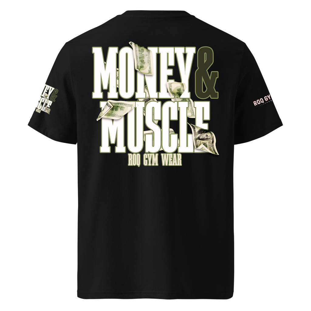 Money & Muscle - Regular T-Shirt - Black