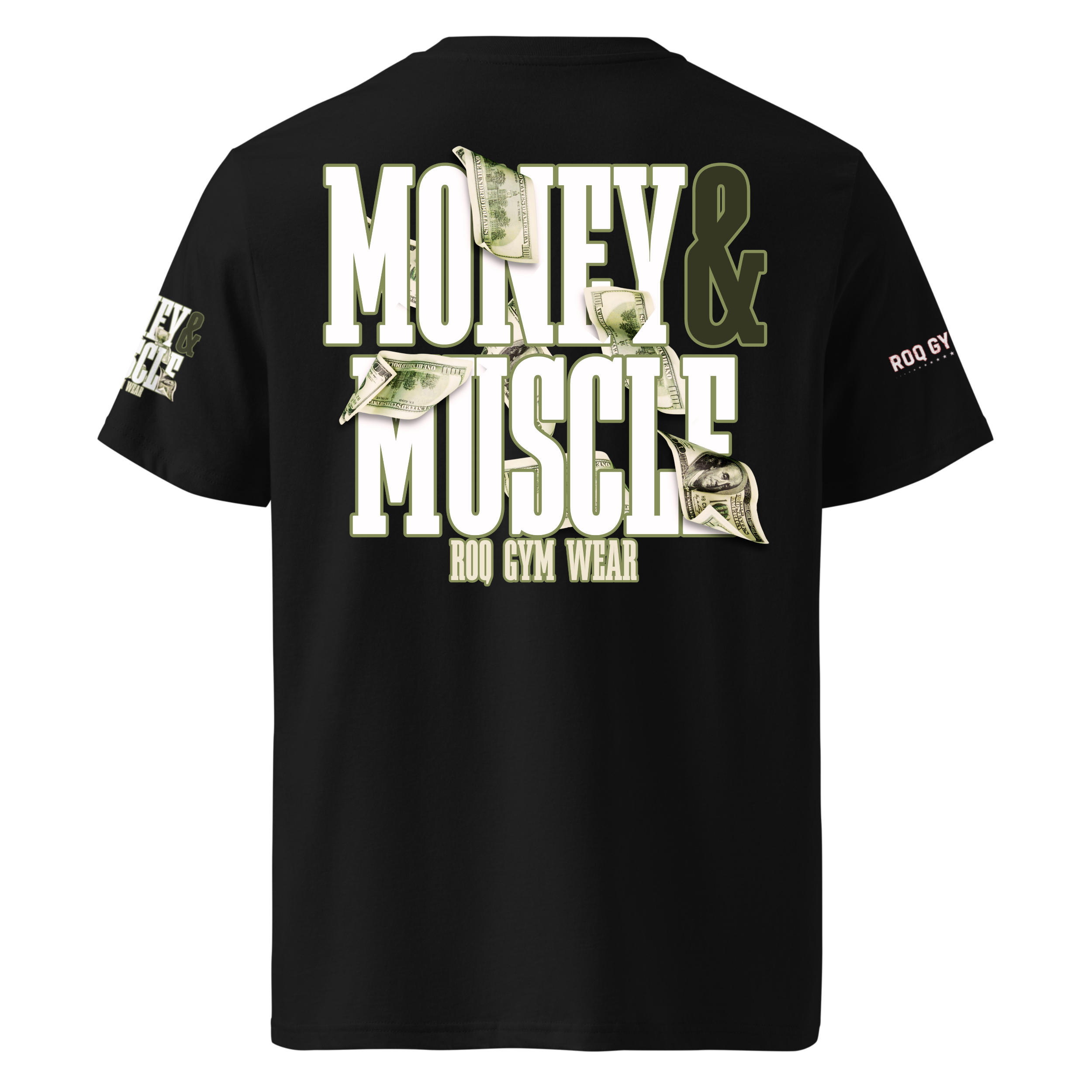Money & Muscle - Regular T-Shirt - Black