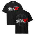 Beast - Oversized T-Shirt - Black/Blue