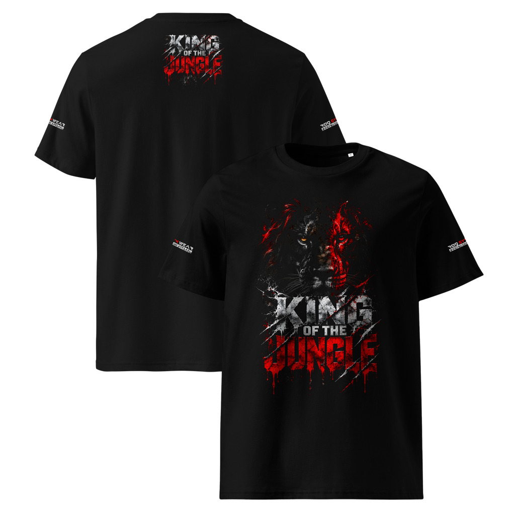 King Of The Jungle - Regular T-Shirt - Black