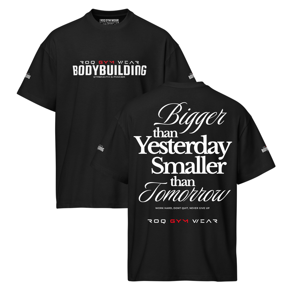Bigger Than Yesterday - Regular T-Shirt - Black