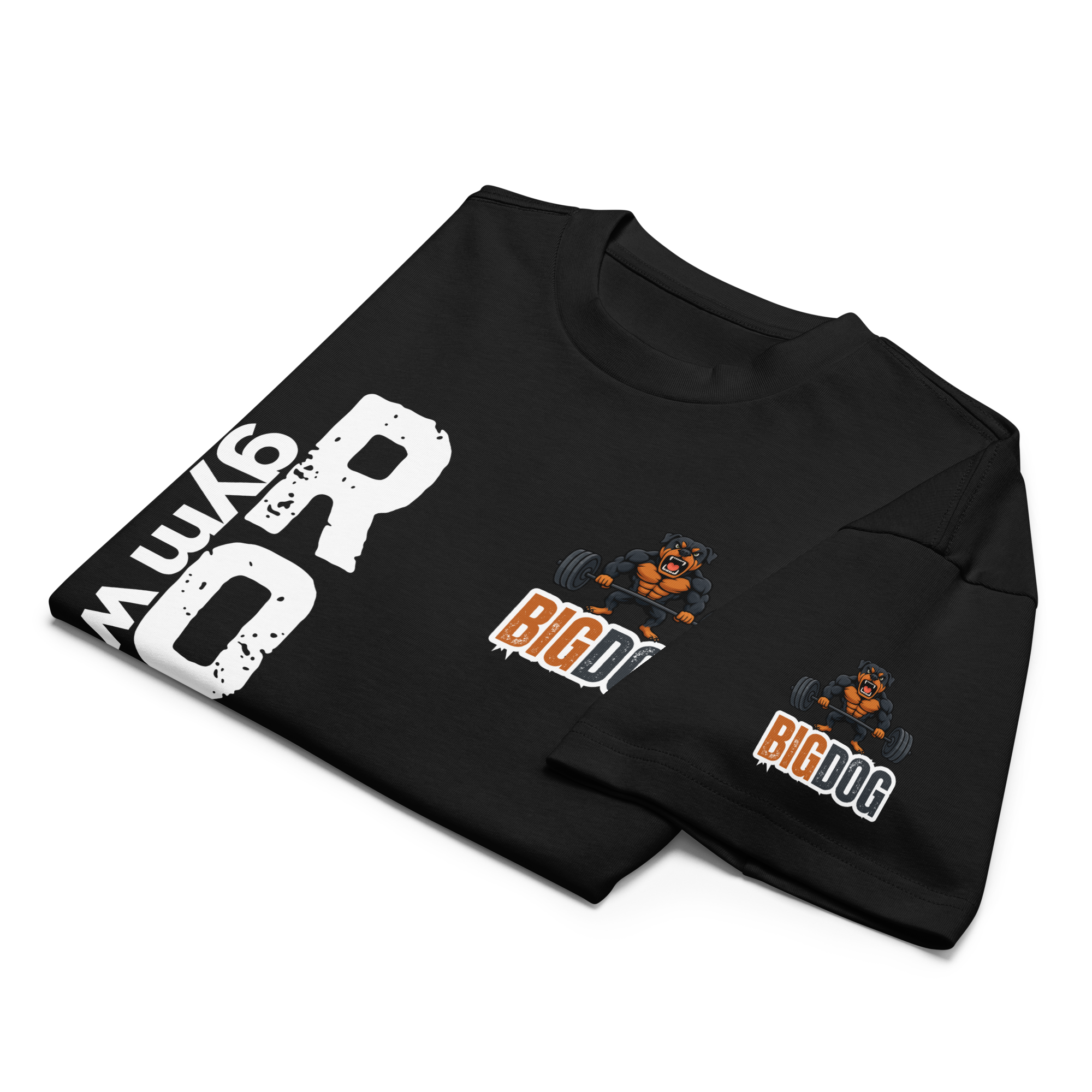 BigDog- Oversized T-Shirt - Black