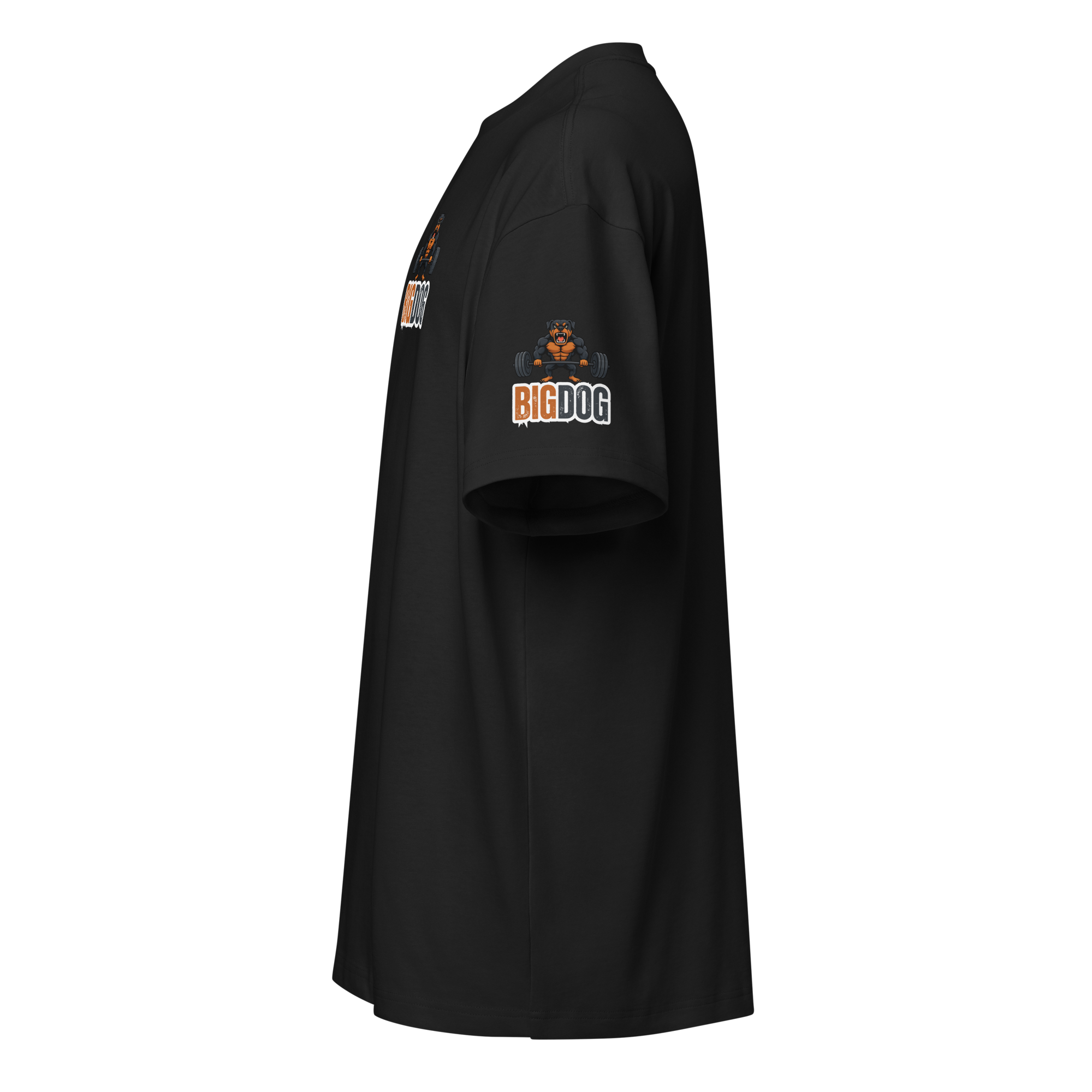 BigDog- Oversized T-Shirt - Black