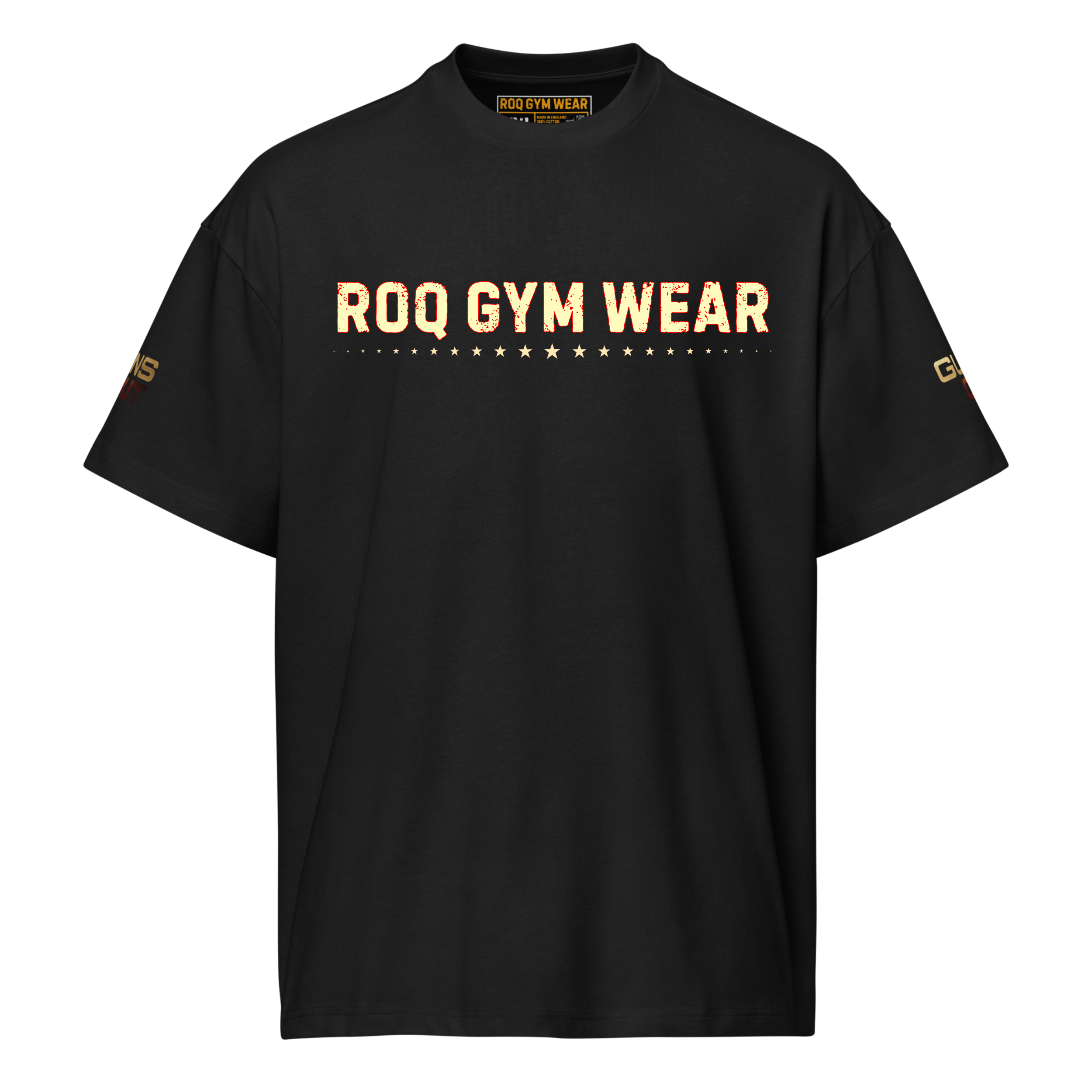 Guns Out - Oversized T-Shirt - Black