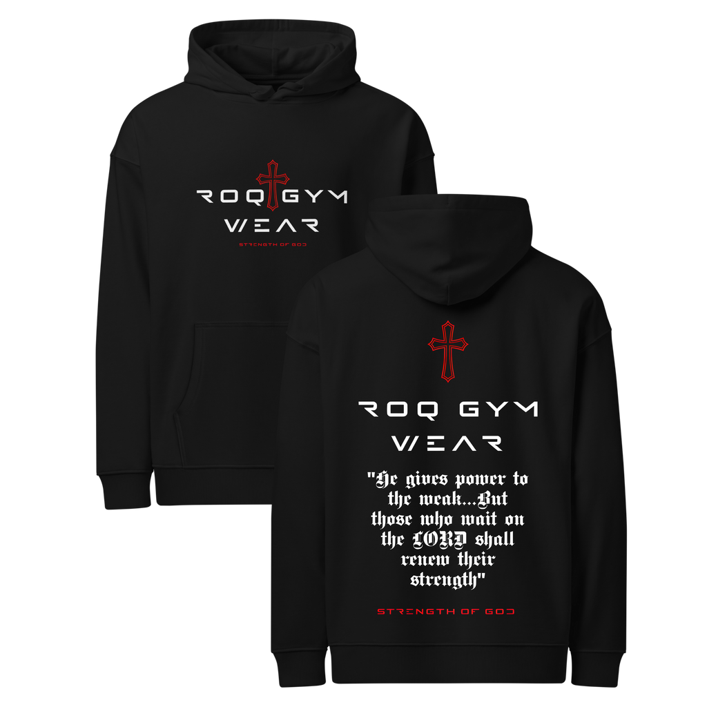 Strength Of God - Hoodie - Black
