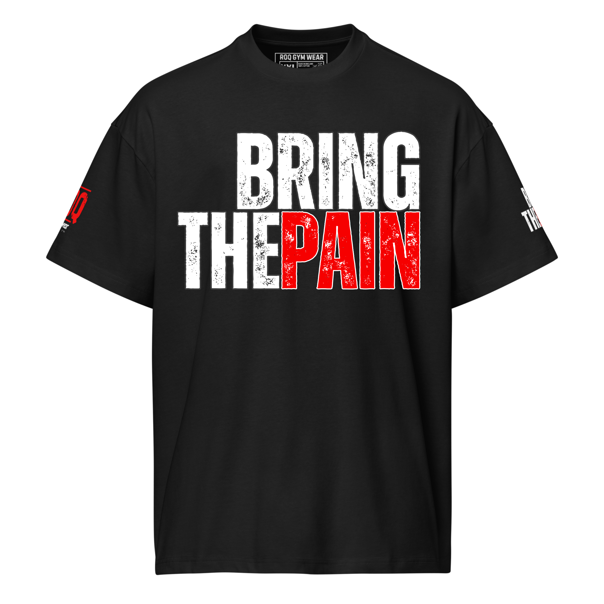 Bring The Pain - Oversized T-Shirt - Black