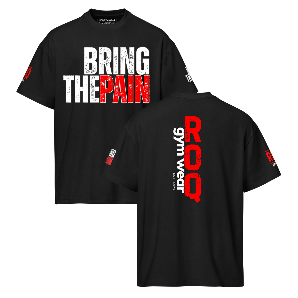 Bring The Pain - Oversized T-Shirt - Black