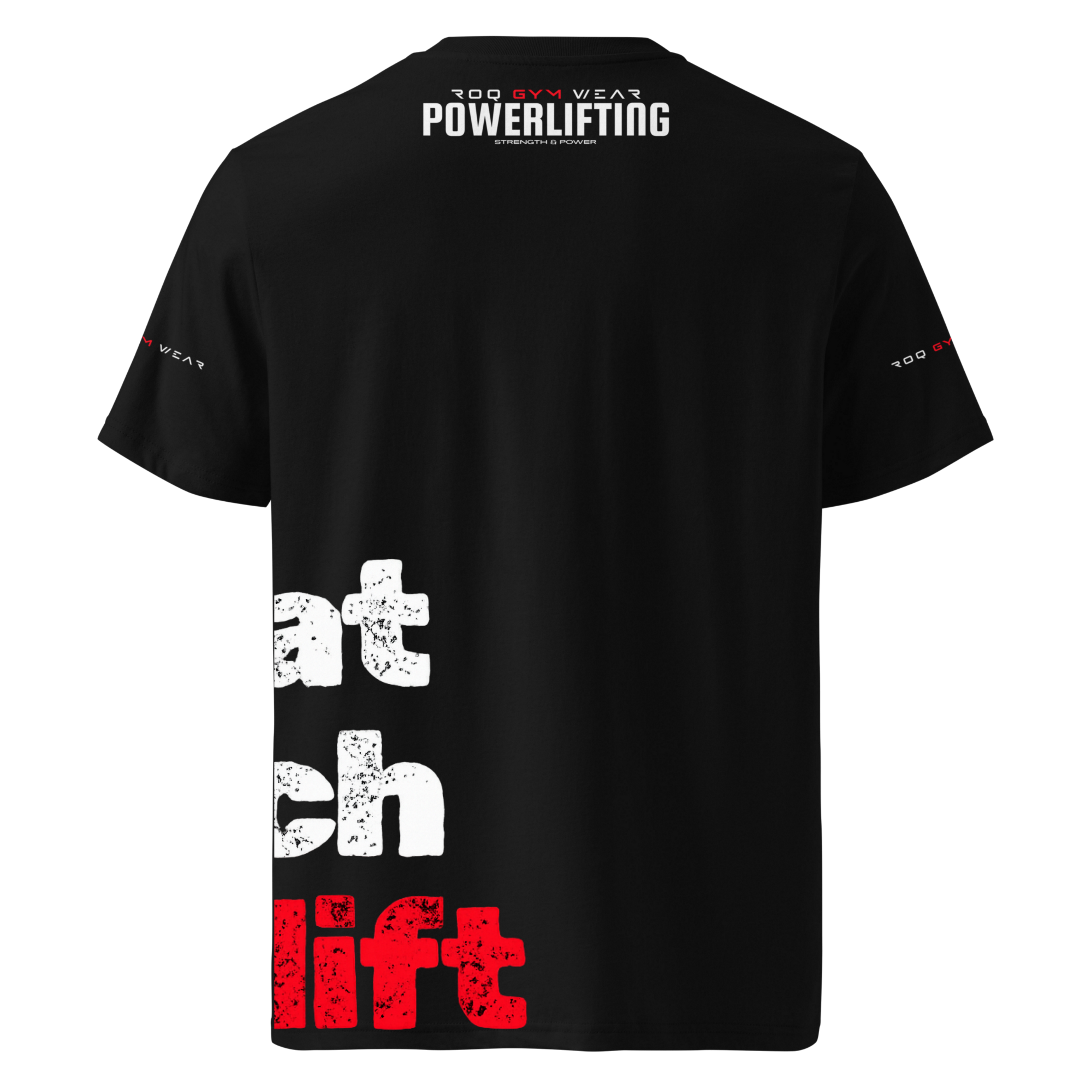 Squat Bench Deadlift - Regular T-Shirt - Black