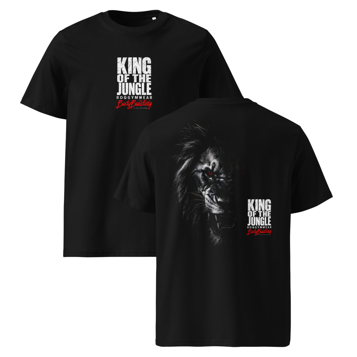King Of The Jungle - Regular T-Shirt - Black