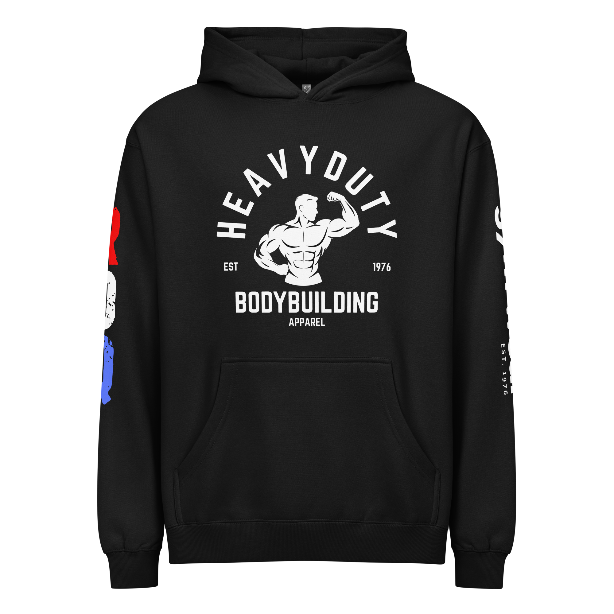 Heavy Duty - Hoodie - Black
