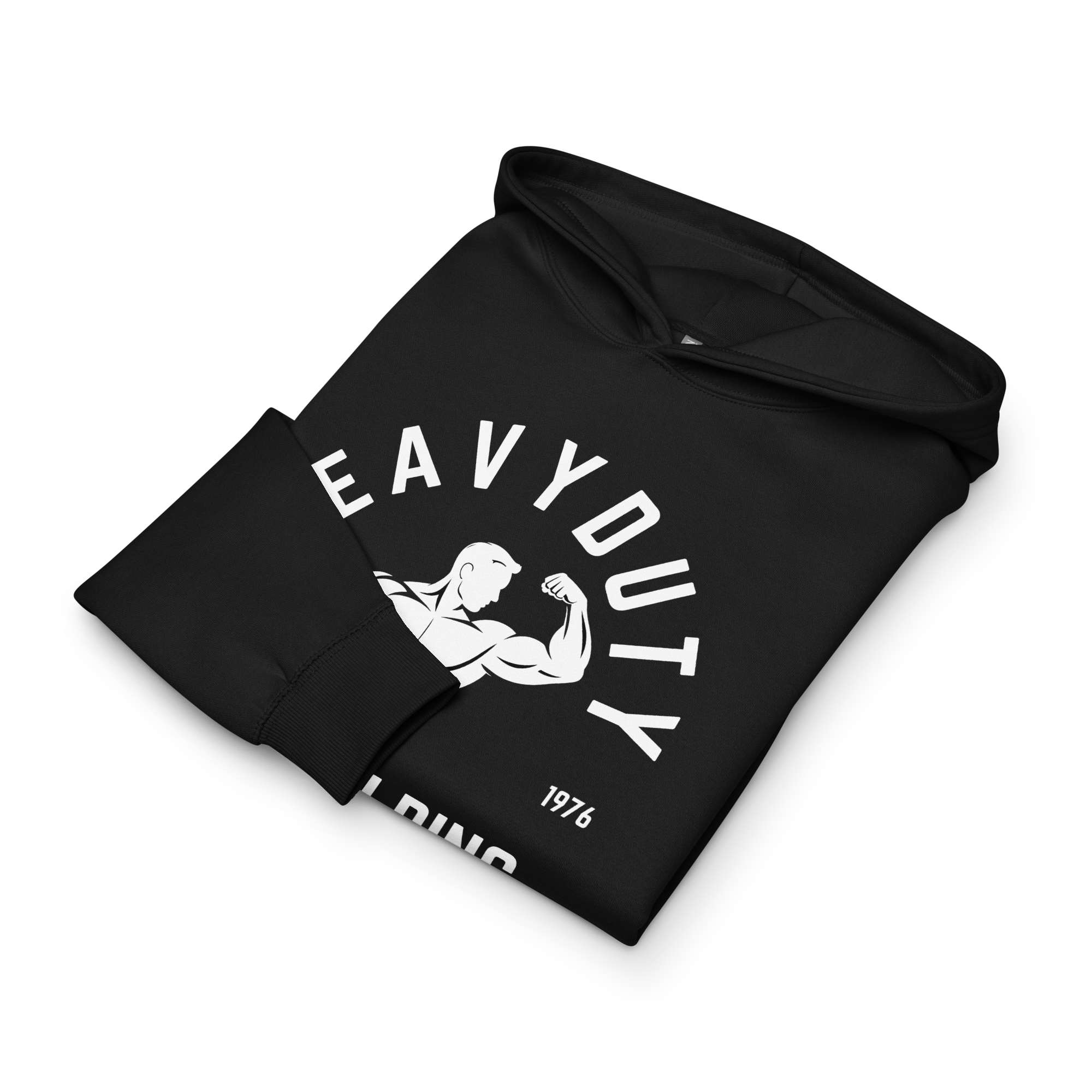 Heavy Duty - Hoodie - Black