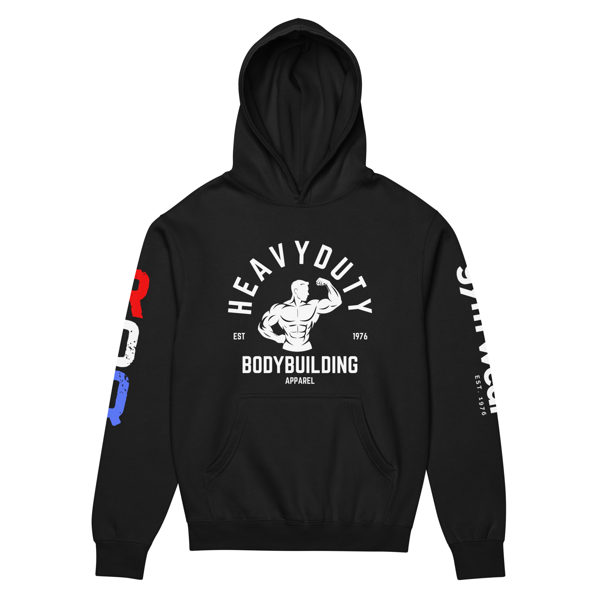 Heavy Duty - Hoodie - Black