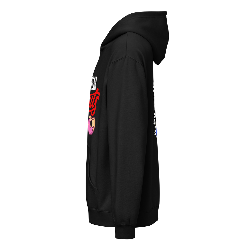 Liftin Then Donuts - Hoodie - Black