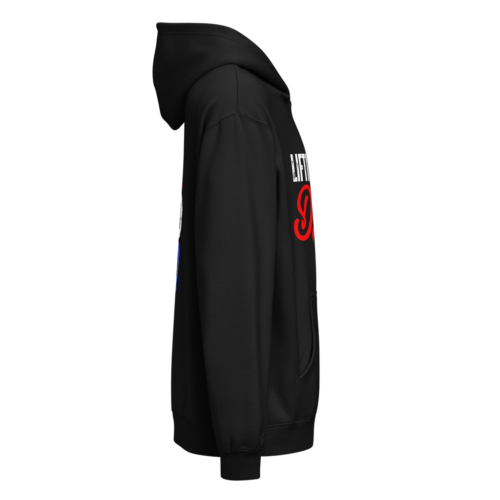 Liftin Then Donuts - Hoodie - Black