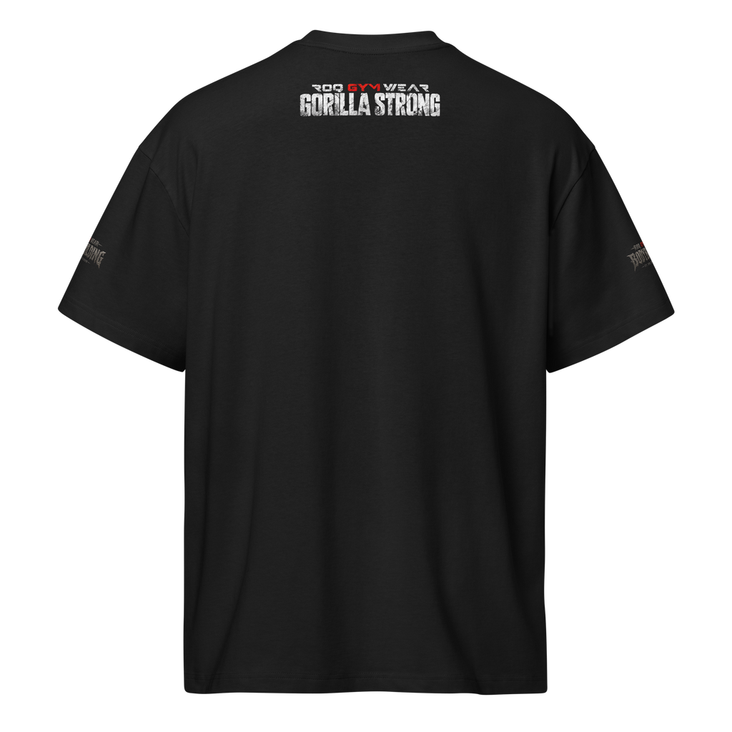 Gorilla Strong - Oversized T-Shirt - Black