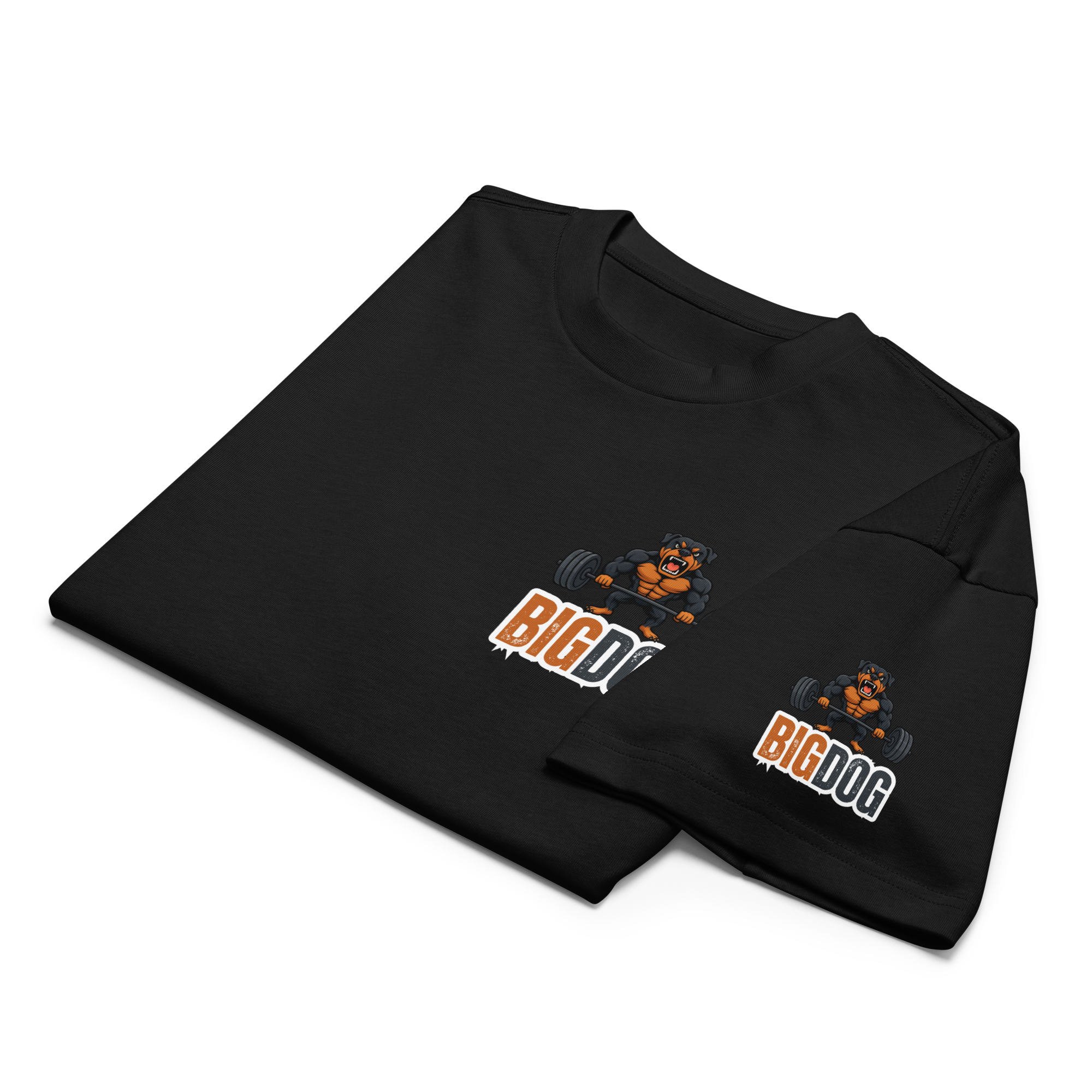 BigDog- Oversized T-Shirt - Black