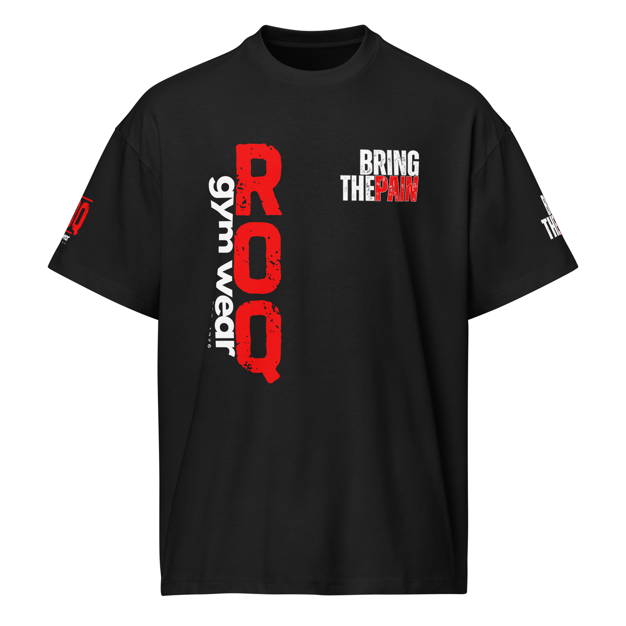 Bring The Pain - Oversized T-Shirt - Black