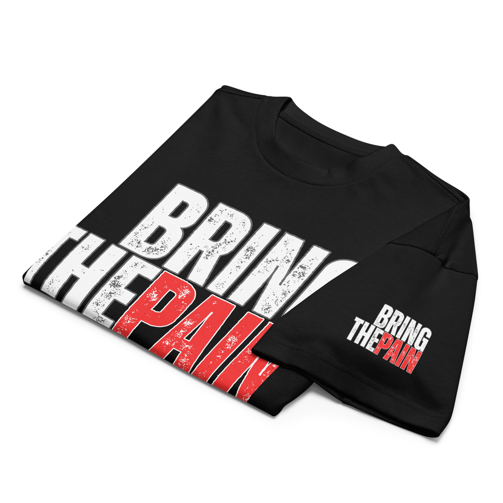 Bring The Pain - Oversized T-Shirt - Black