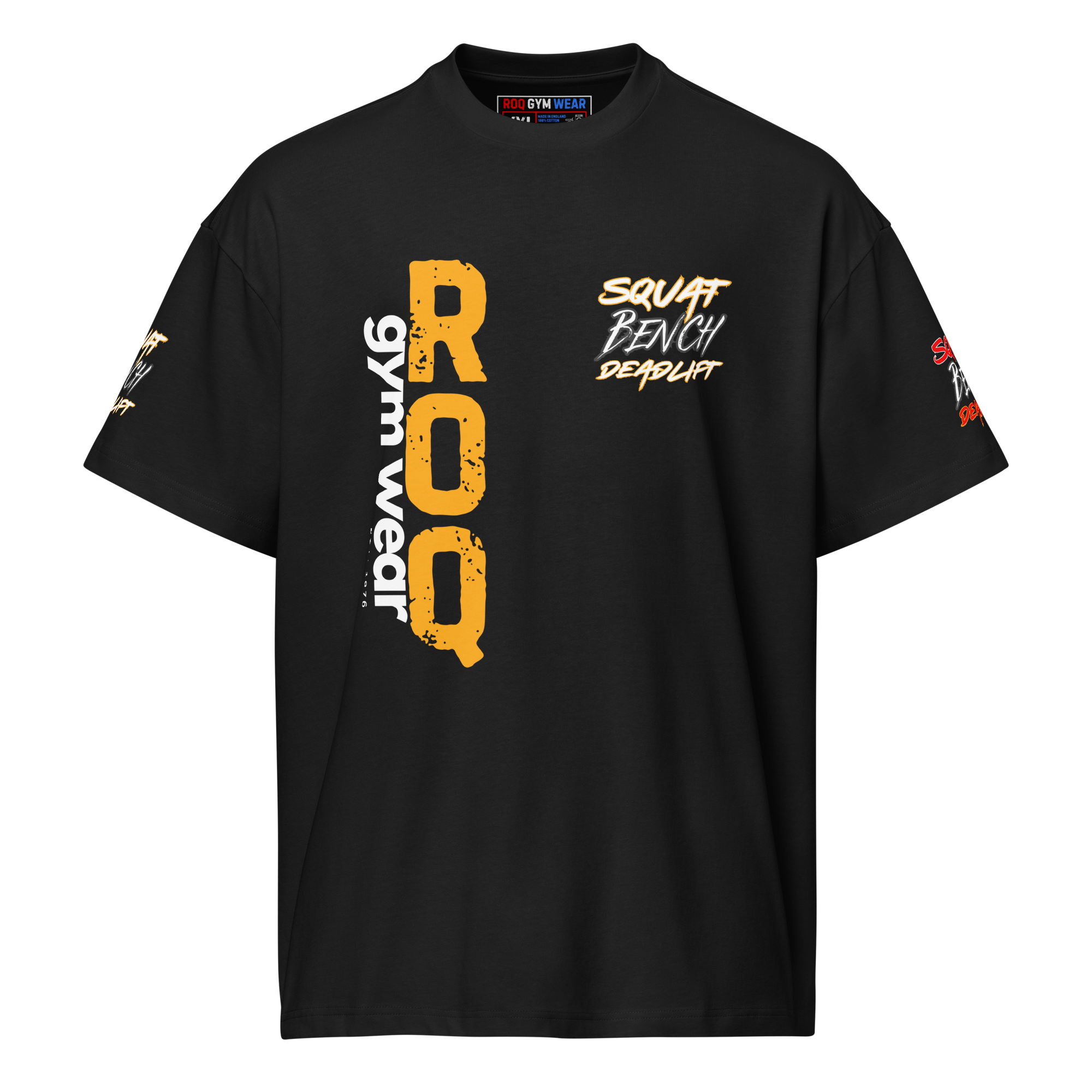 Squat Bench Deadlift - Oversized T-Shirt - Black