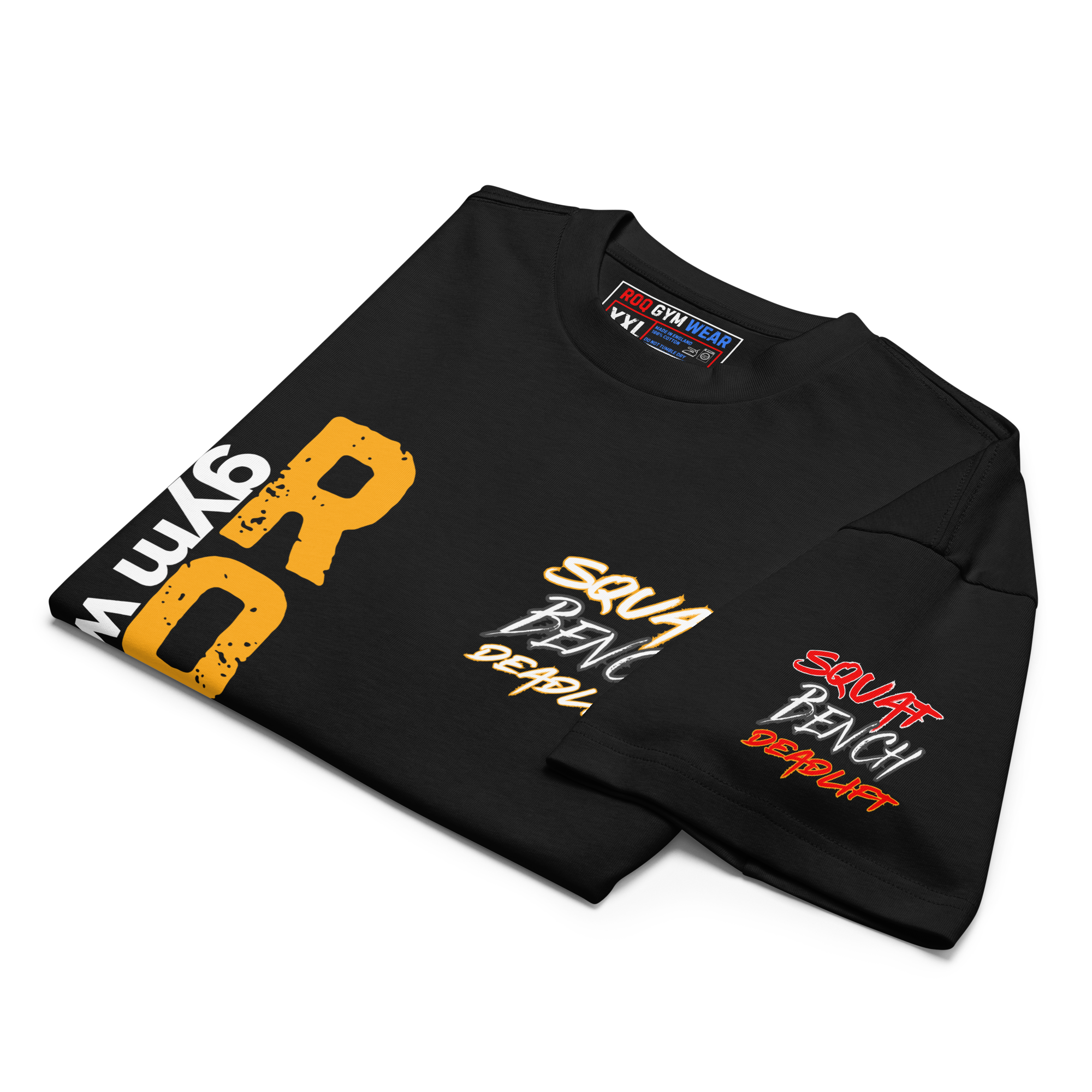 Squat Bench Deadlift - Oversized T-Shirt - Black