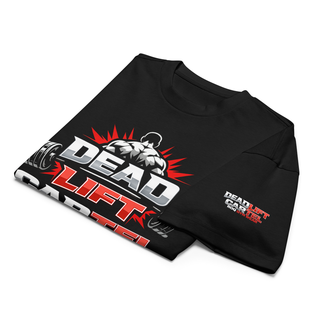 Deadlift Cartel - Oversized T-Shirt - Black