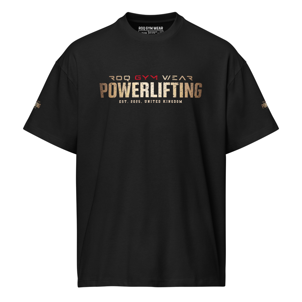 Lift Heavy - Oversized T-Shirt - Black