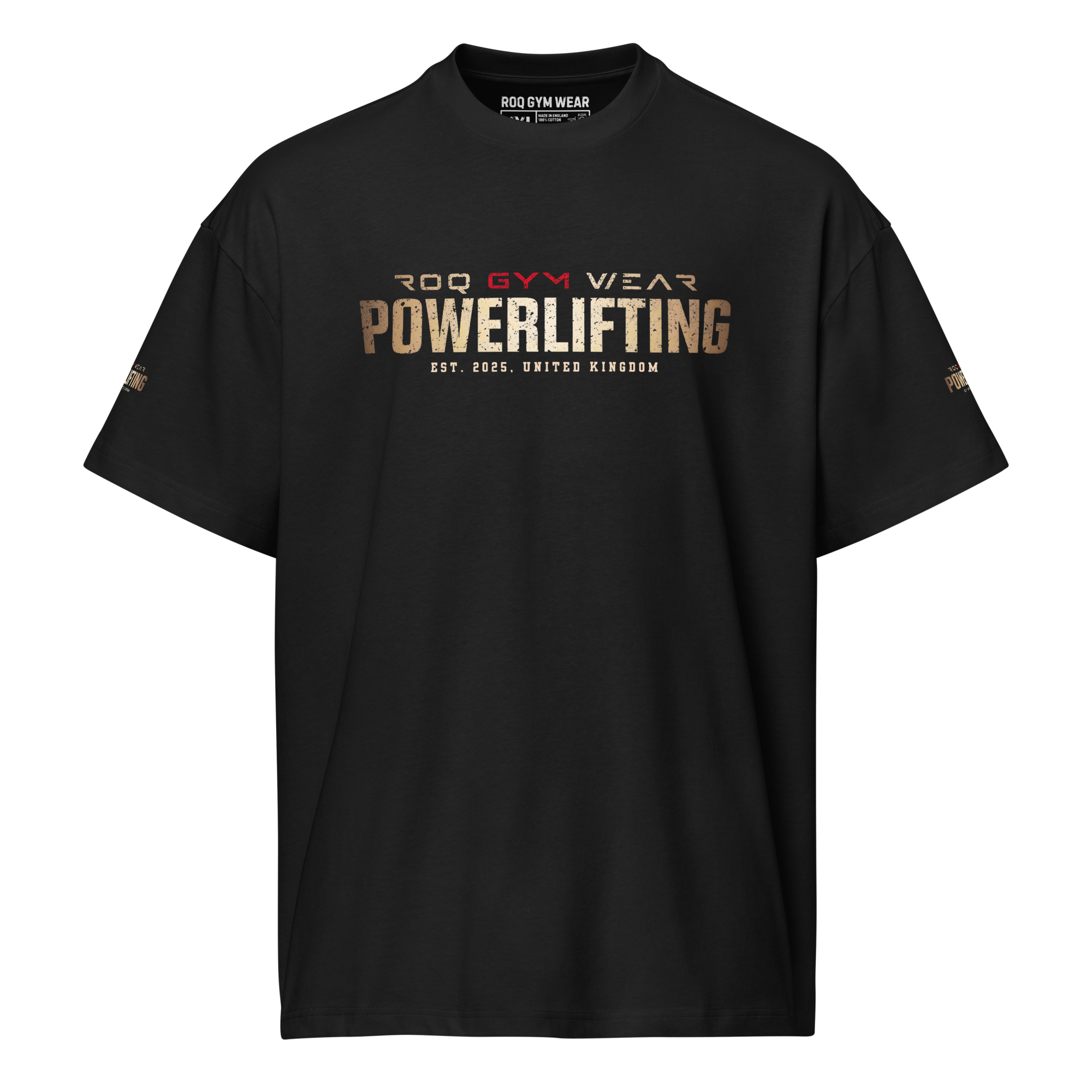 Lift Heavy - Oversized T-Shirt - Black