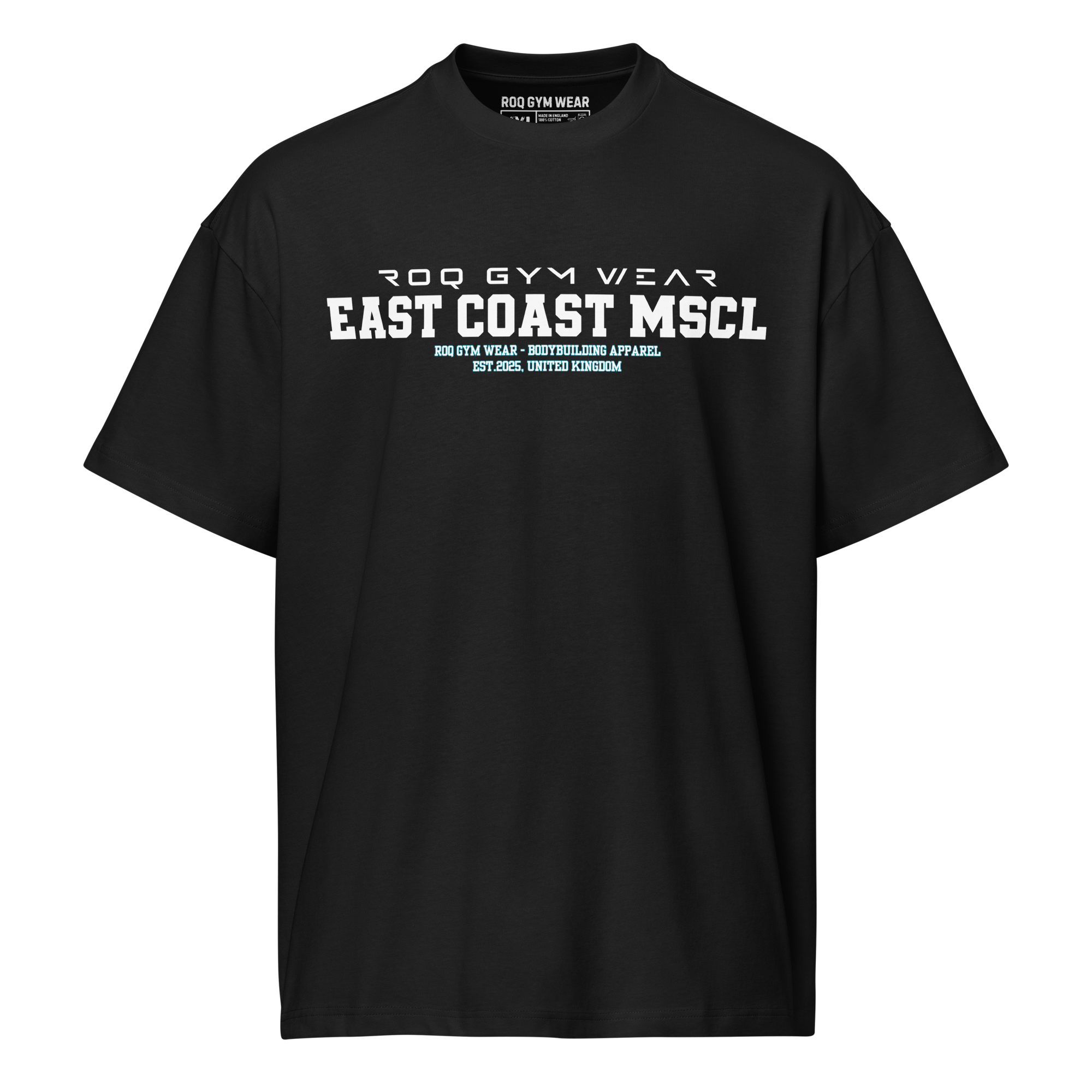 East Coast Muscle - Oversized T-Shirt - Black