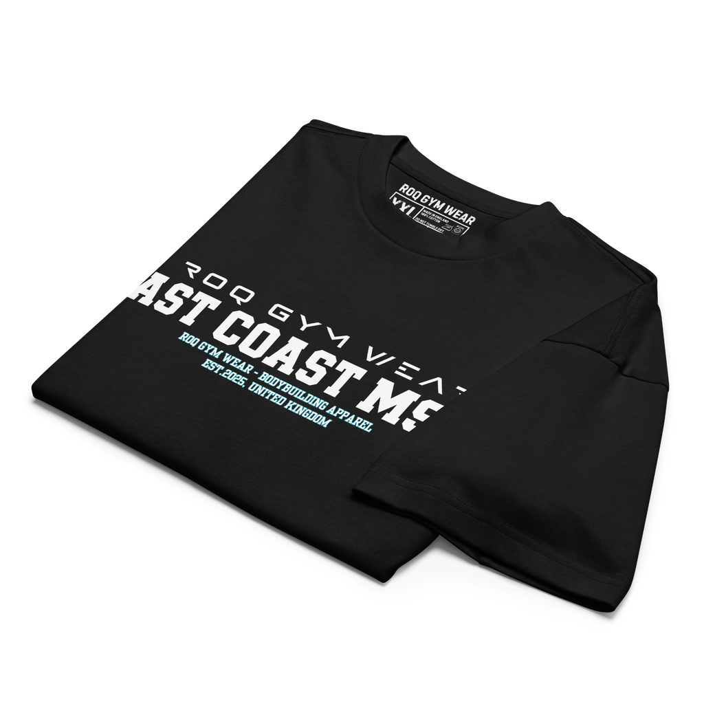 East Coast Muscle - Oversized T-Shirt - Black
