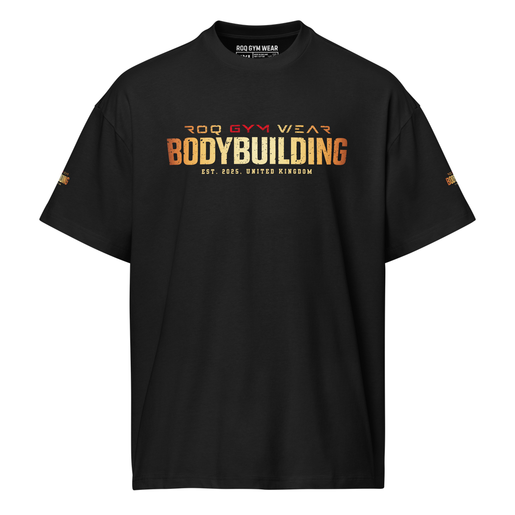 Gorilla Strong Gold - Oversized T-Shirt - Black