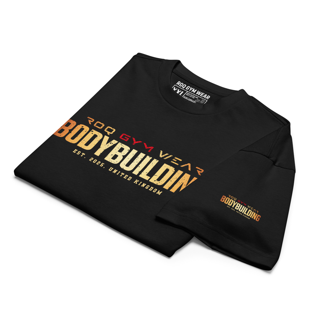 Gorilla Strong Gold - Oversized T-Shirt - Black