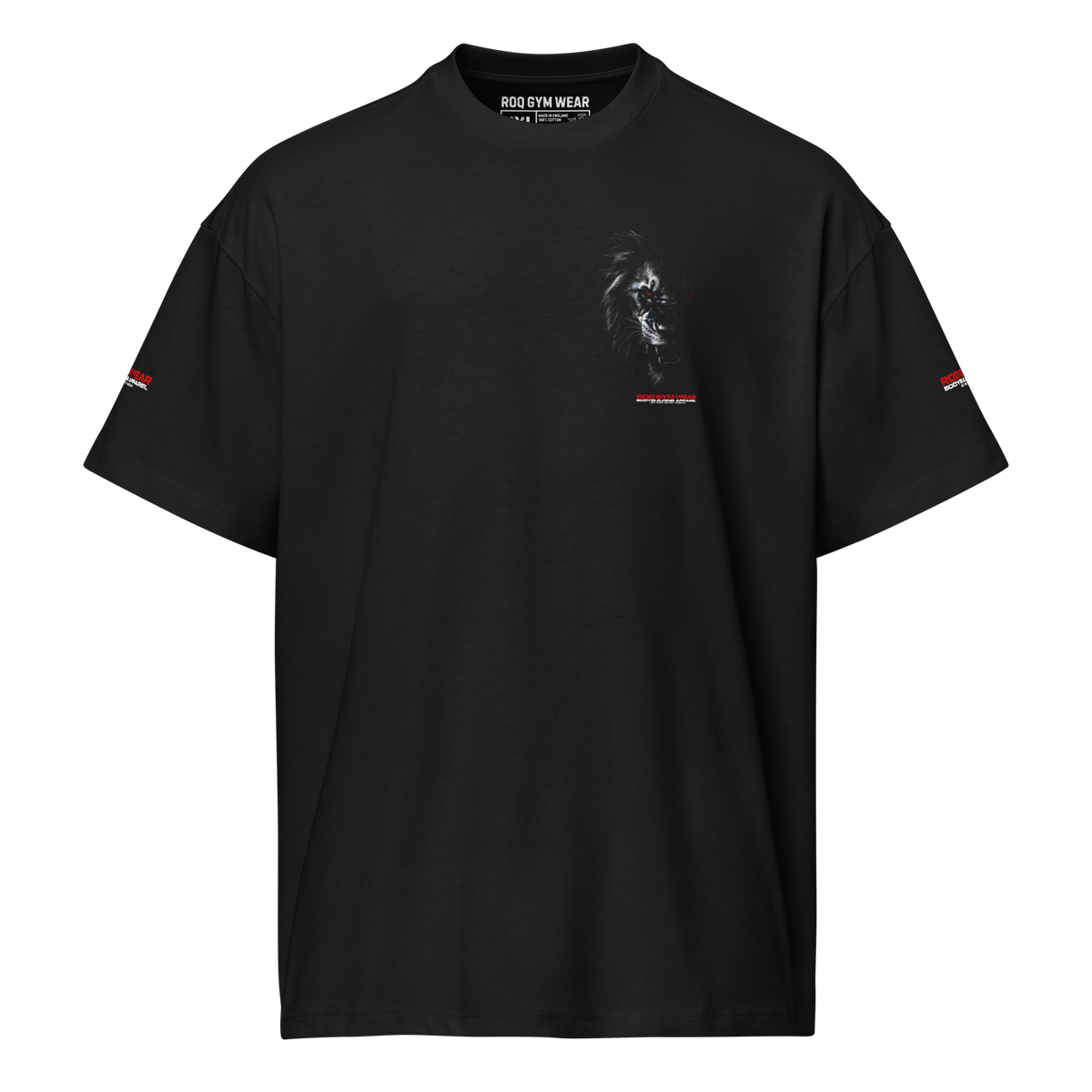 King Of The Jungle - Oversized T-Shirt - Black