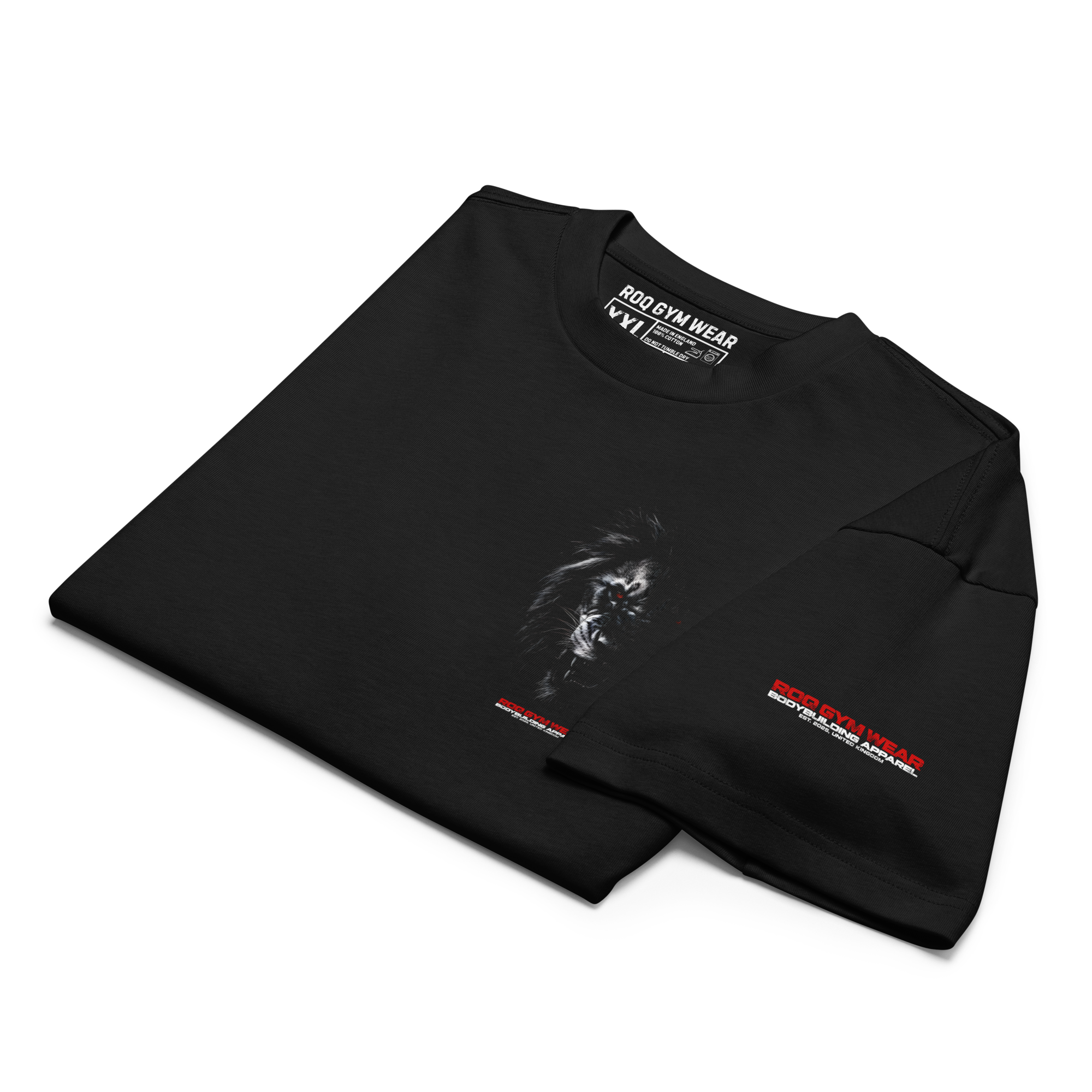 King Of The Jungle - Oversized T-Shirt - Black