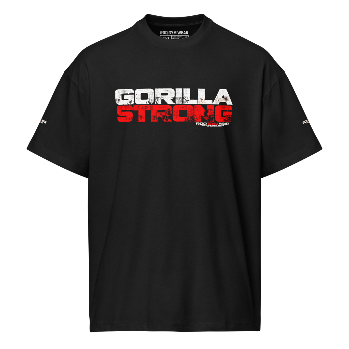 Gorilla Strong - Oversized T-Shirt - Black