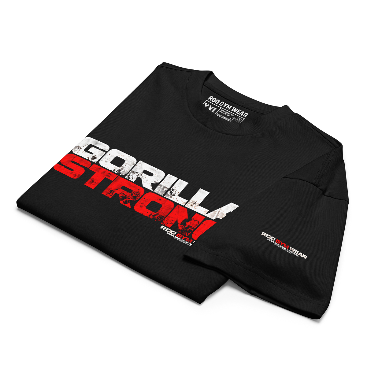 Gorilla Strong - Oversized T-Shirt - Black