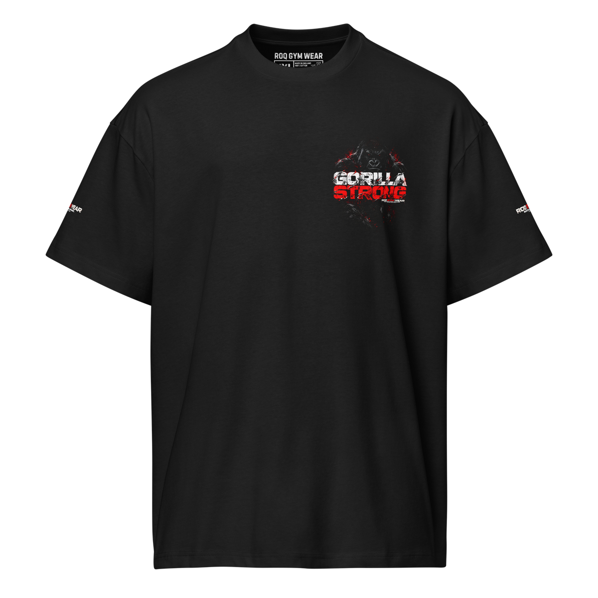 Gorilla Strong - Oversized T-Shirt - Black