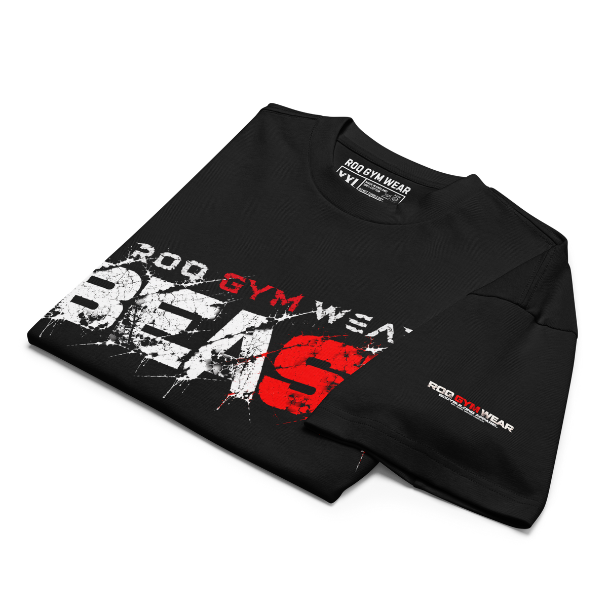 Beast - Oversized T-Shirt - Black/Blue