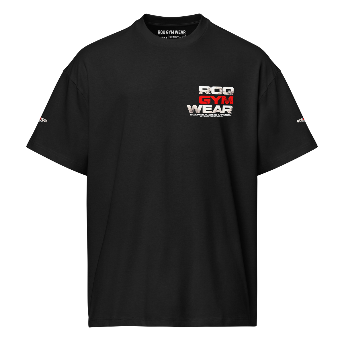 Work Hard Dont Quit - Oversized T-Shirt - Black