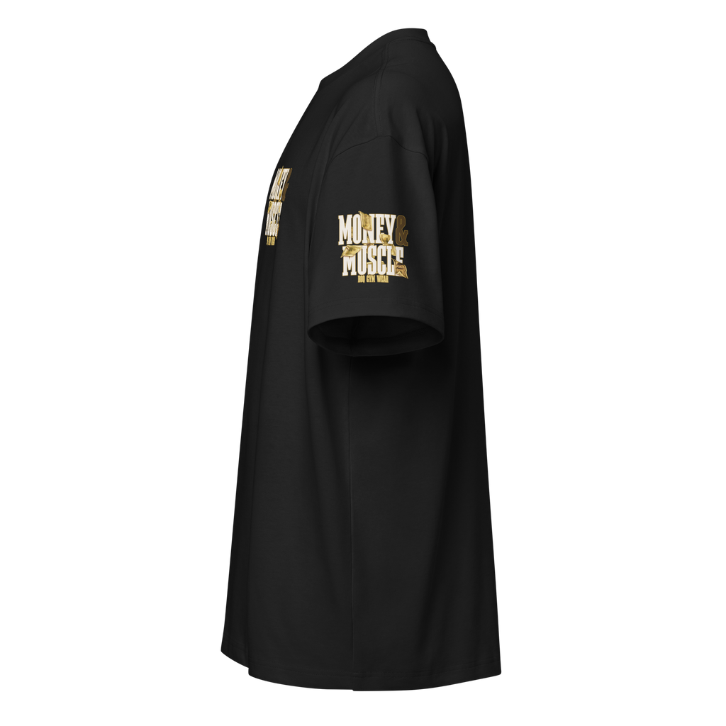 Money & Muscle - Oversized T-Shirt - Black