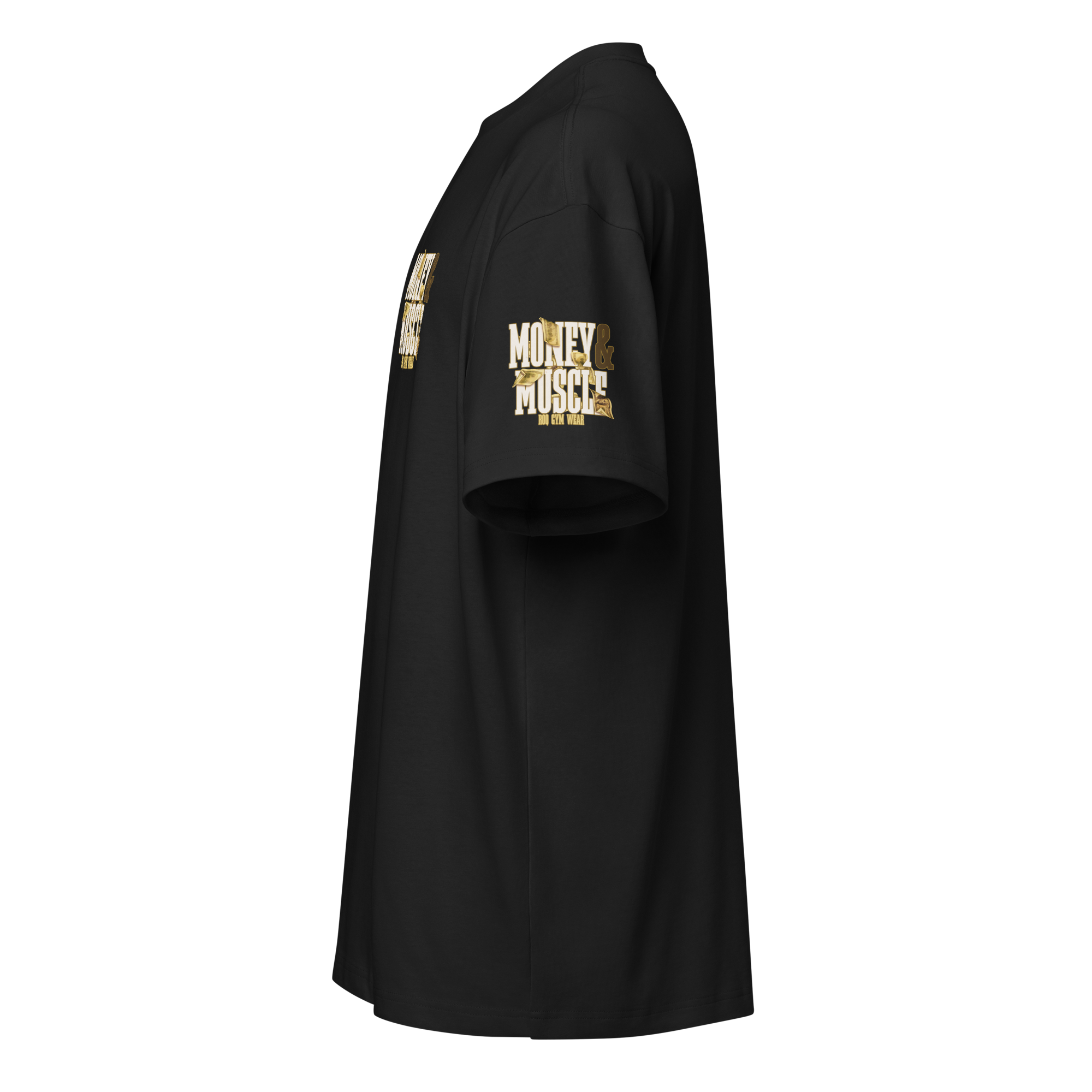 Money & Muscle - Oversized T-Shirt - Black