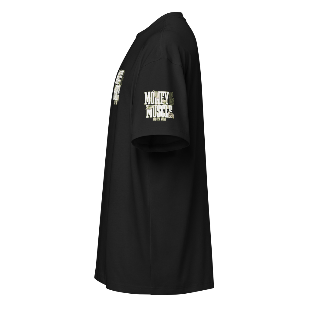 Money & Muscle - Oversized T-Shirt - Black