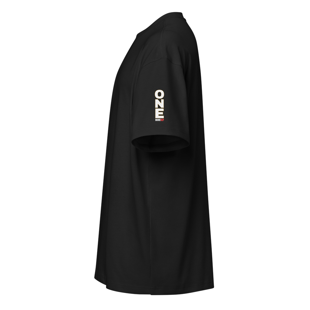 One More Rep - Oversized T-Shirt - Black