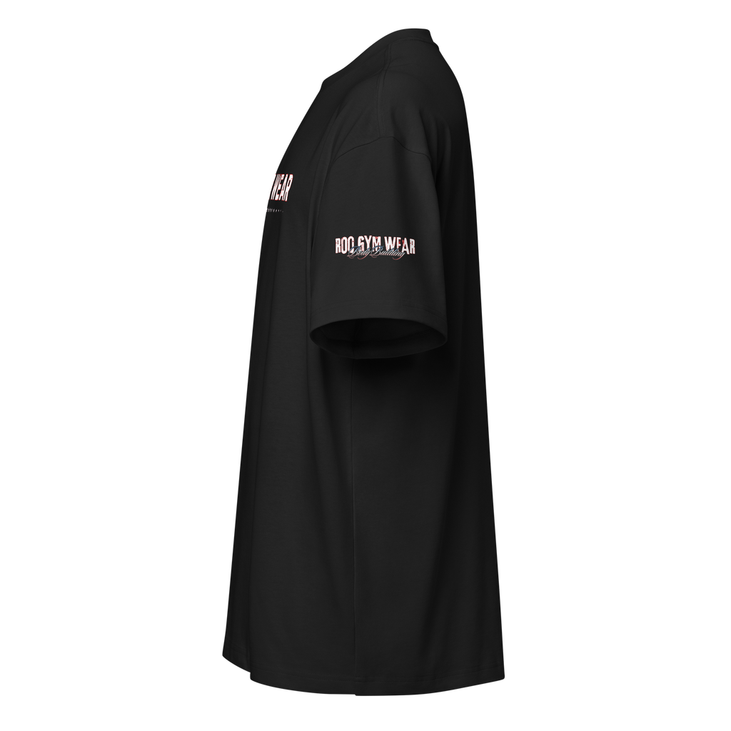 Eat Sleep Lift Repeat - Oversized T-Shirt - Black